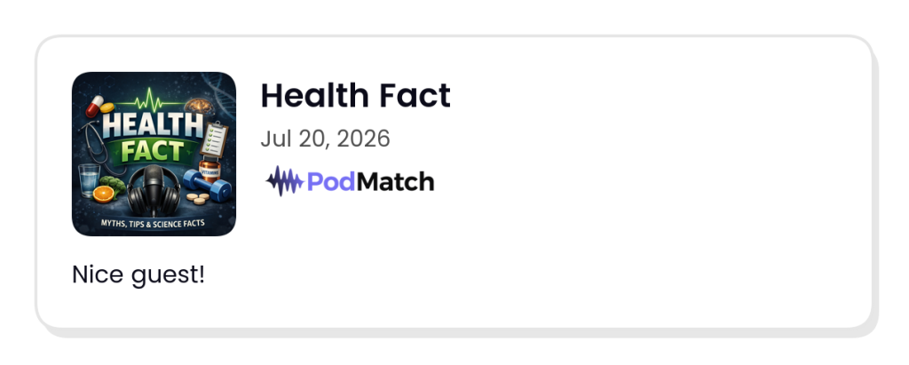 podmatch review health fact