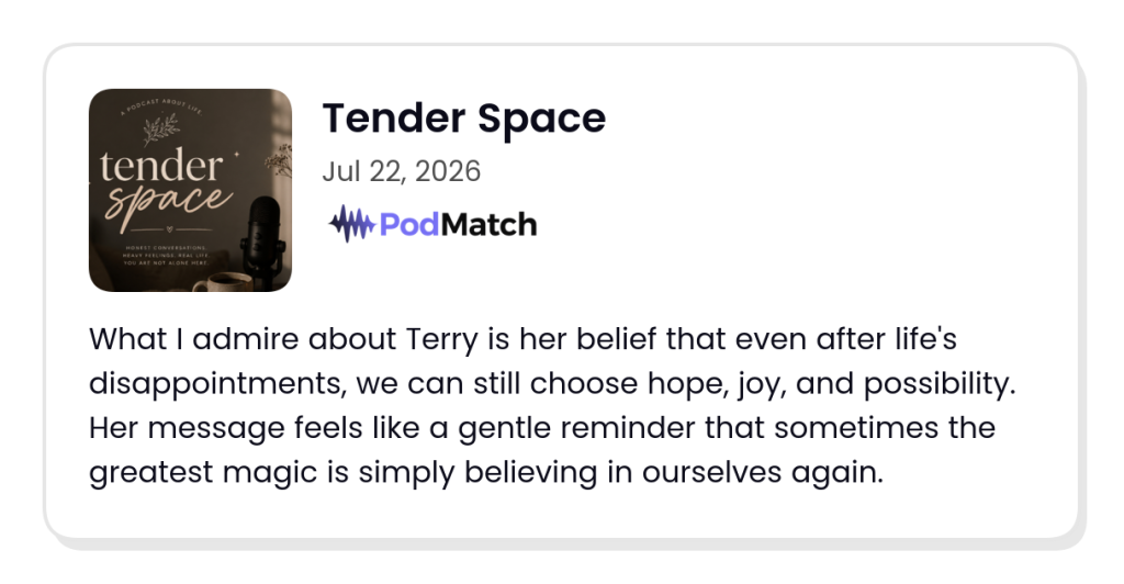 podmatch review tender space